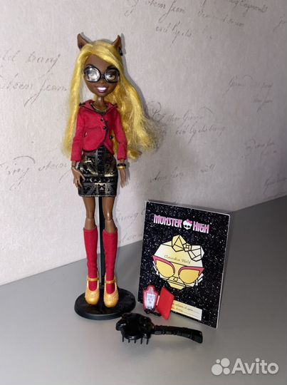 Кукла Монстер Хай Клодия Вульф из серии Страх, Кам