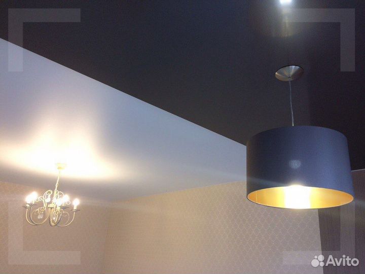 Натяжные потолки любой сложности