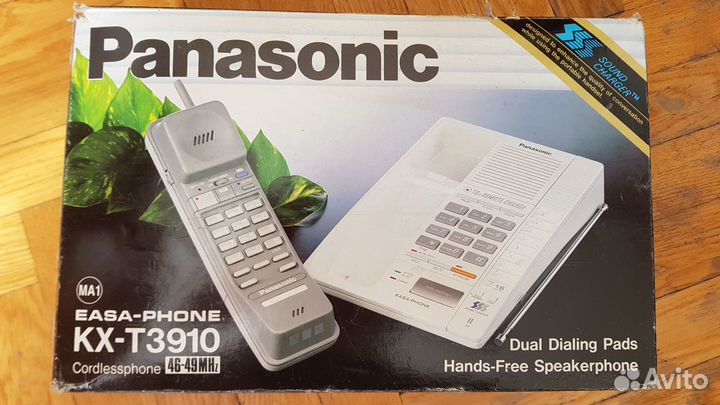 Раритетный dect телефон Panasonic KX-T3910