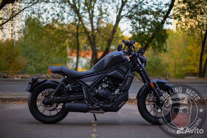 Дорожный мотоцикл Zontes ZT125-C black matte новый