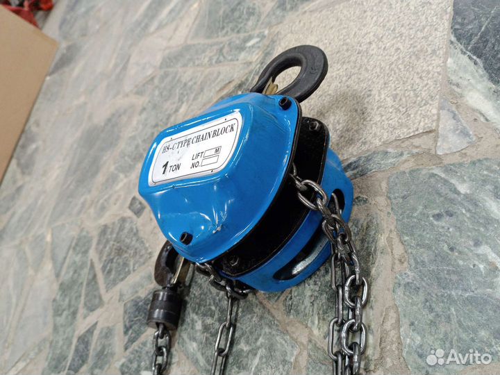 Таль цепная 1 тн 3 метра цепь
