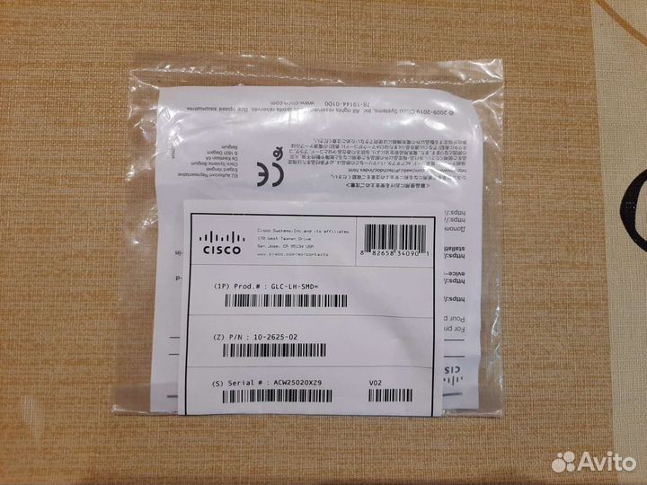 Sfp модуль Cisco