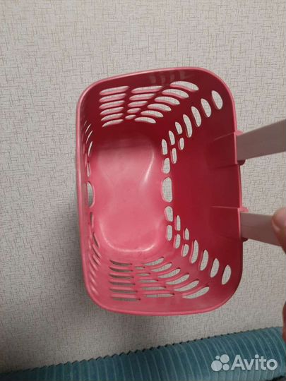 Колесики и корзинка на руль для велосипеда btwin