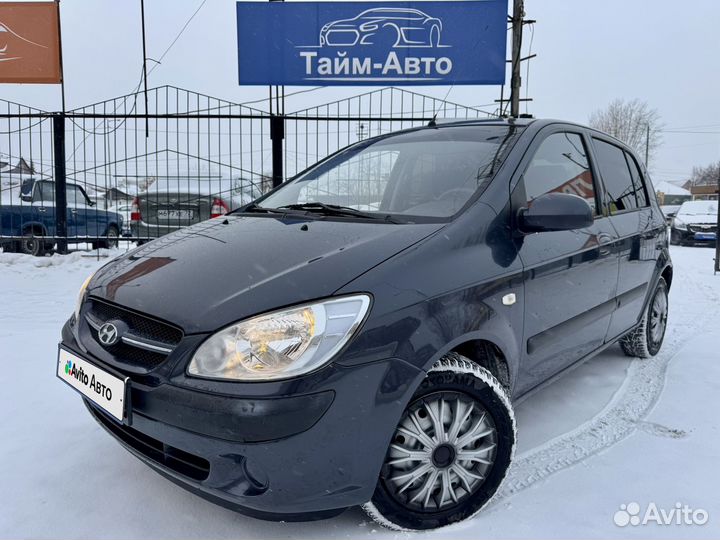 Hyundai Getz 1.4 AT, 2008, 204 500 км