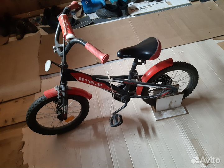 Детский велосипед stels 16