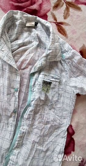 Рубашка Outventure, летняя мальчик р.140-152