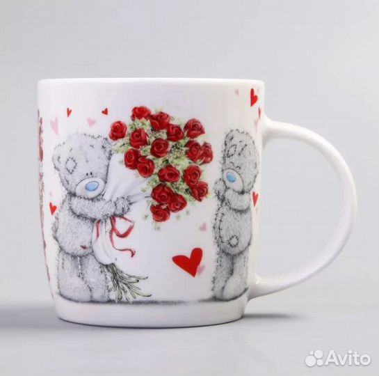 Кружка с ложкой в подарочной упаковке