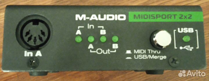 Midi интерфейс M-Audio Midisport 2x2