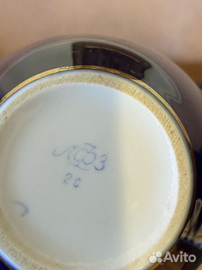 Молочник Европа, чайная пара лфз