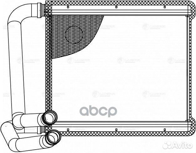 Радиатор отопителя hyundai solaris II (17)