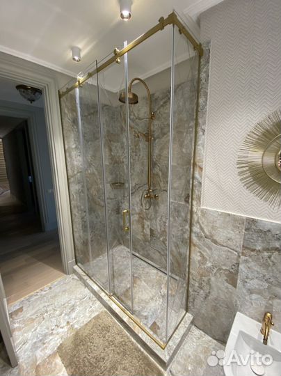 Изготовление и Установка душевых перегородок