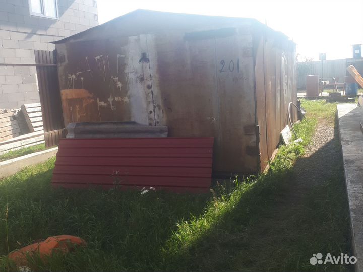 Металлический гараж бу