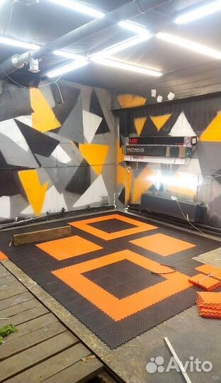 Пвх плитка в гараж