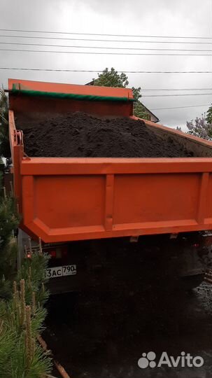 Грунт огородная садовая земля чернозём