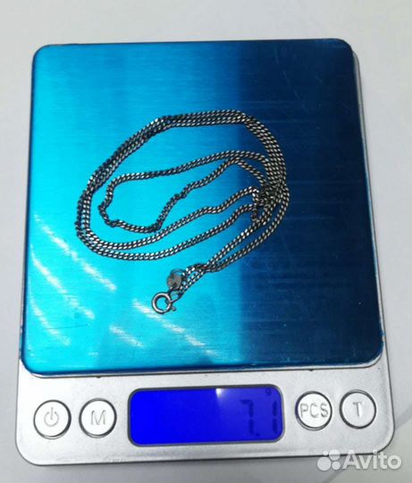 Цепь серебро 925 проба со звездой