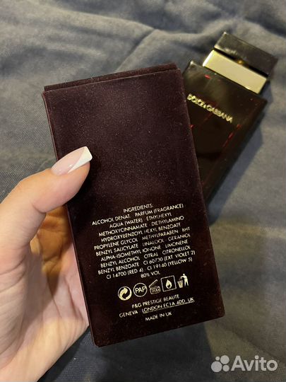 Духи женские Dolce Gabbana intens