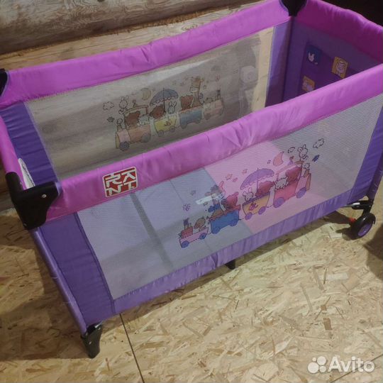 Детская кровать манеж