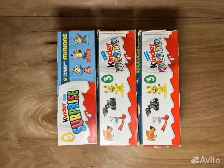 Наборы Киндер Сюрприз 2016 Миньоны