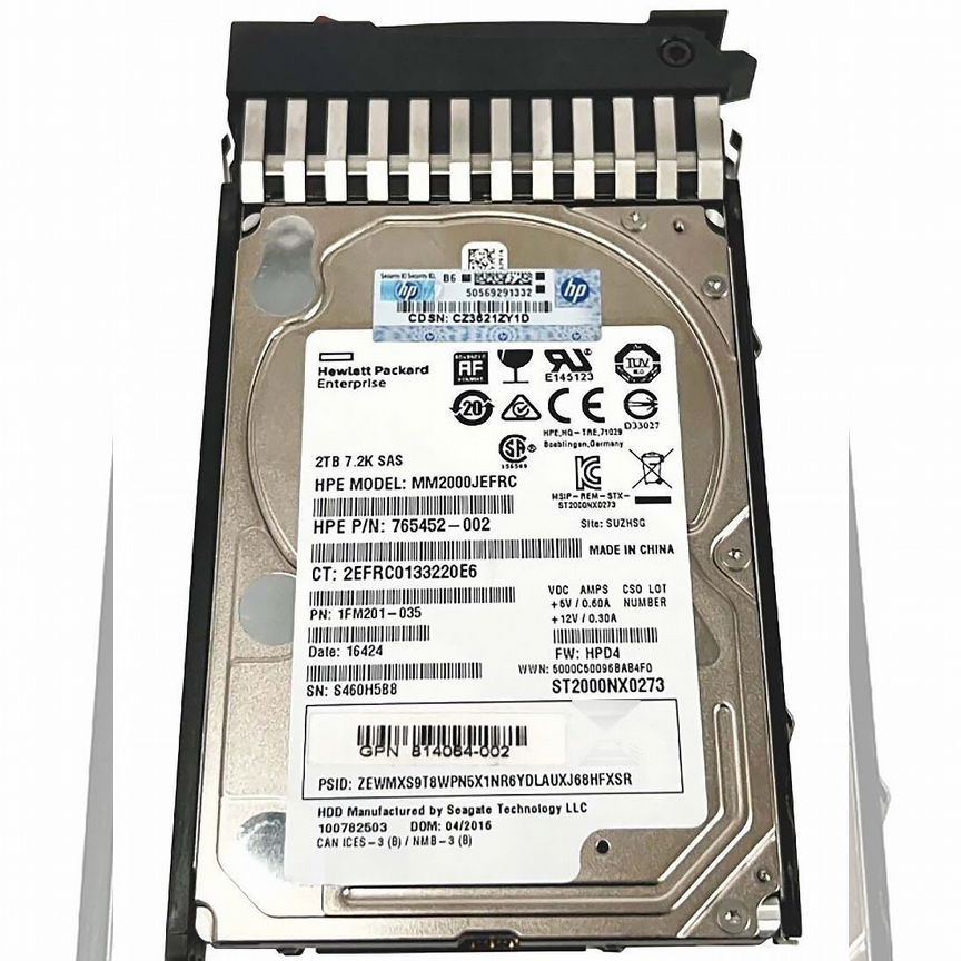 [787653-001] Жесткий Диск Hp Msa J9f51a 2tb 787653-001