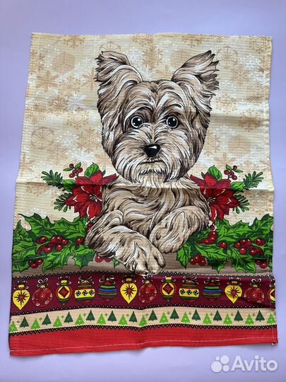 Полотенца пакетом + фартук новые