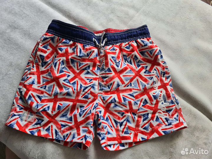 Шорты-плавки pepe jeans и майка-сетка 140р-р