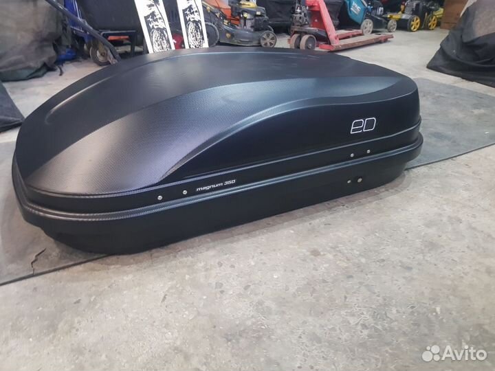 Автобокс 350 литров черный