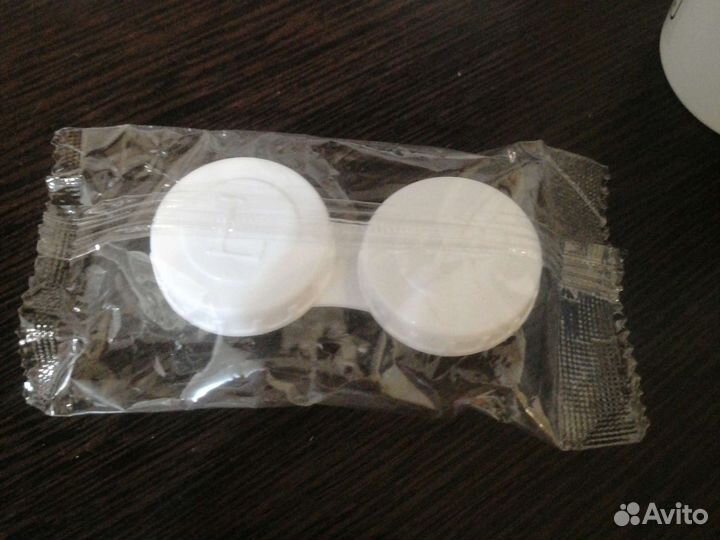 Контейнер для линз белый