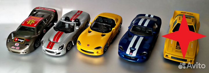 Масштабные модели 1 43 Bburago