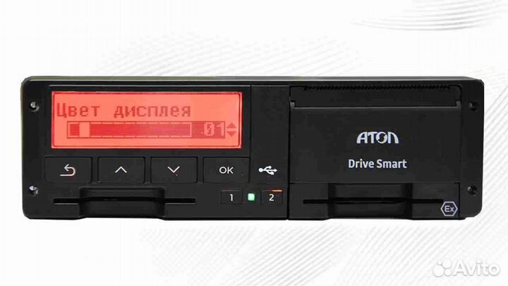 Новый цифровой тахограф Атол Drive.Под ключ