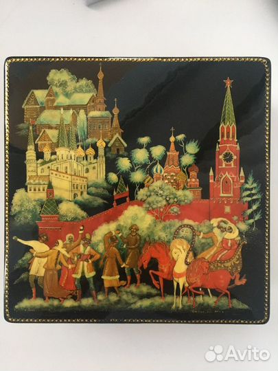 Палехская шкатулка