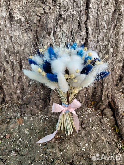 Авторские композиции и букеты из сухоцветов