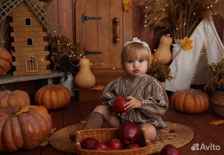 Детский осенний фотопроект