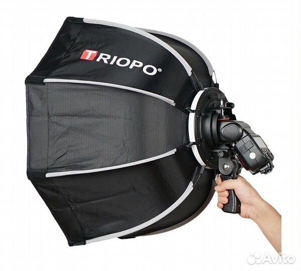 Складной октобокс для накамерных вспышек 55 см