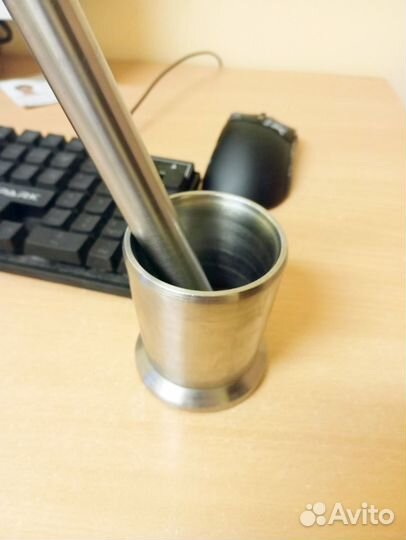 Ступка с пестиком сталь