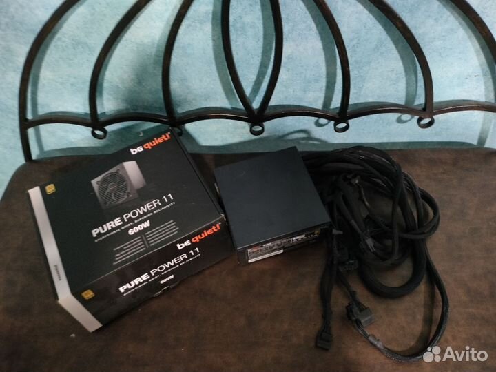 Блок питания 600w be quiet pure power 11