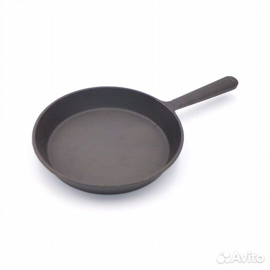 Сковорода чугунная с литой ручкой 200/30-1 гост
