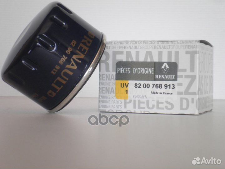 Фильтр масляный;renault