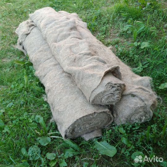 Пакля в рулонах