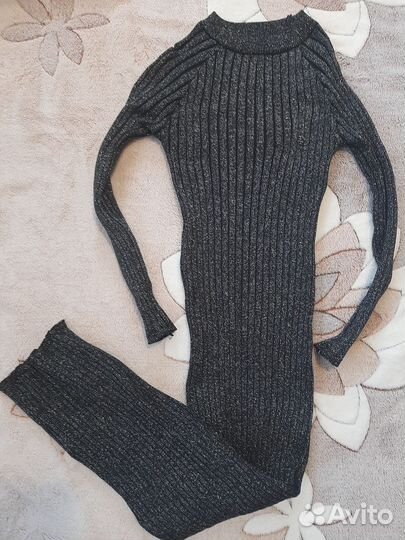 Платье трикотажное женское лапша 42-44