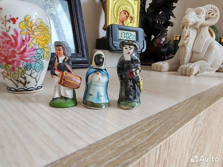 Старинные миниатюры, статуэтки фарфор