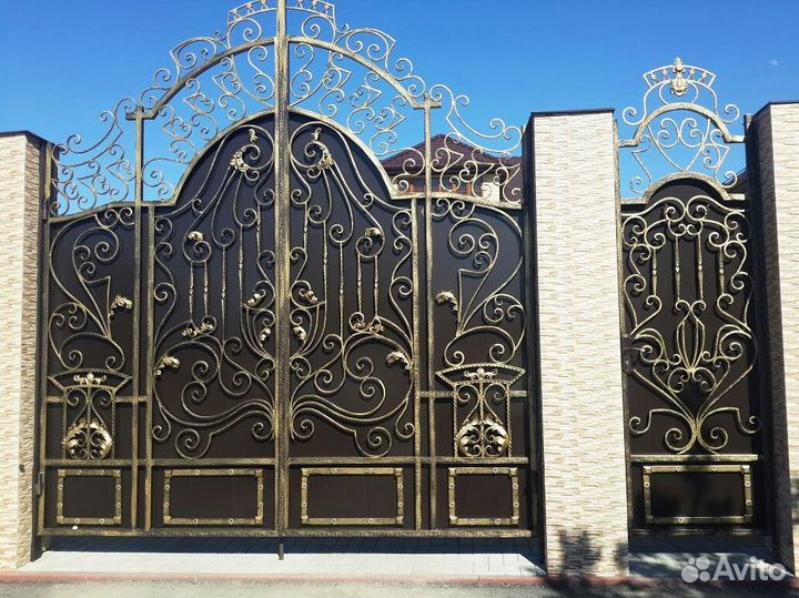 Кованые ворота