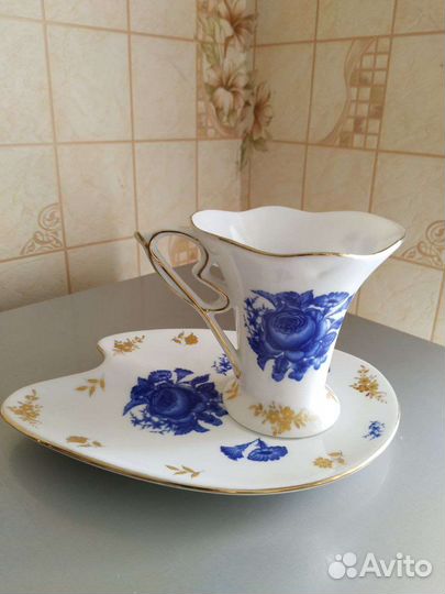 Чайная кофейная пара Leonardo collection новая