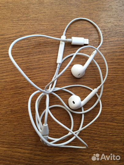 Наушники apple earpods lightning оригинал