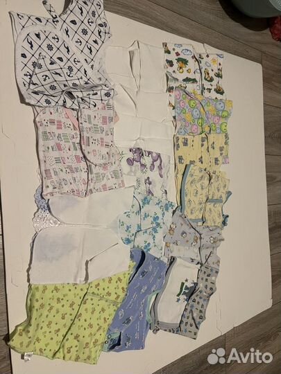 Пакет вещей на новорожденного