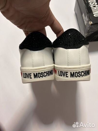 Кеды love moschino новые