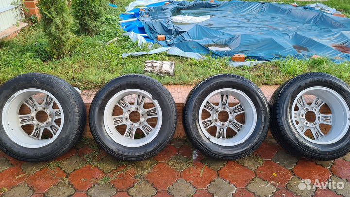 Летние шины на литых дисках