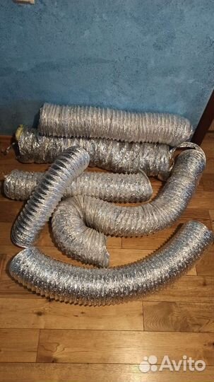 Отрезки гибких воздуховодов ф125, ф160