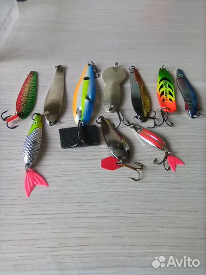 Блесны и воблера