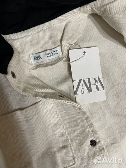 Джинсовая куртка zara