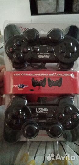 Джойстик для компьютерных игр двойной